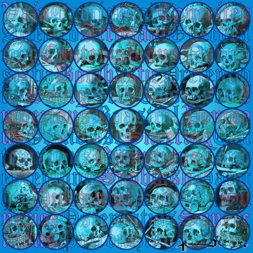 Mono-prints on canvas - only available in the USA through Martin Lawrence Galleries