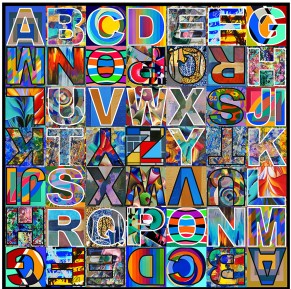Abstract Alphabet and Accompanying Afteramages