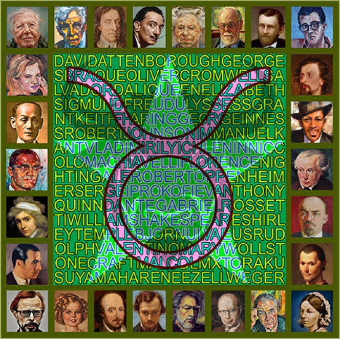 TAURUS from the Zodiac suite